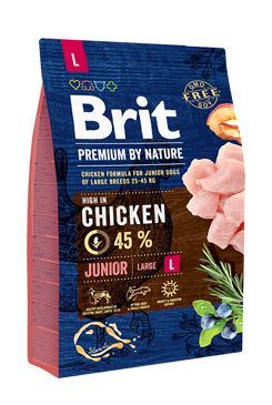 Brit Premium by Nature Dog Junior L 3 kg