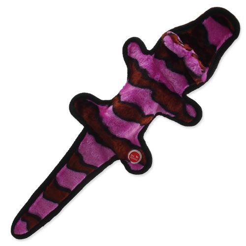 Hračka DOG FANTASY Skinneeez eXtreme krokodýl fialový 50 cm
