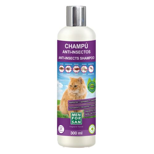 Menforsan Repelentní šampon s margózou pro kočky 300 ml