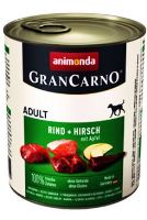 Animonda Gran Carno Konzerva - jelení maso & jablka pro psy 800 g