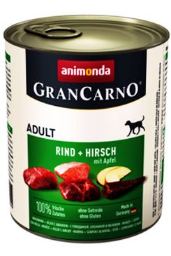 Animonda Gran Carno - jelení maso & jablka pro psy 800 g