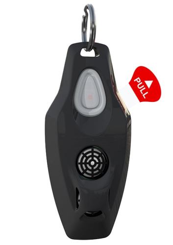 ZeroBugs Plus, ultrazvukový odpuzovač klíšťat a blech pro lidi - černý