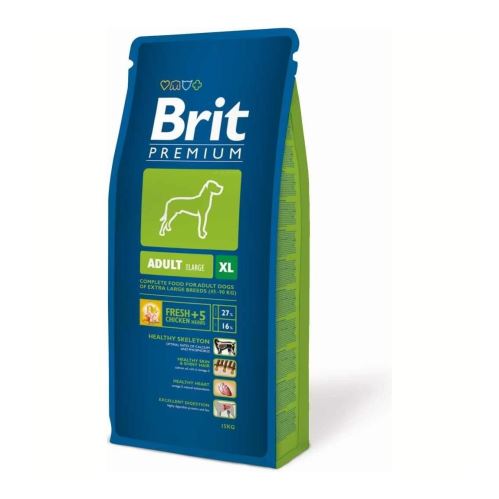 Brit Premium Adult XL 15 kg + 3 kg ZDARMA