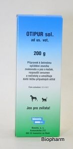 Bioveta Otipur Roztok k čištění uší pro psy a kočky
