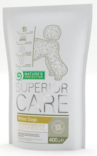 Nature's Protection Dog Dry Superior Adult White 400 g