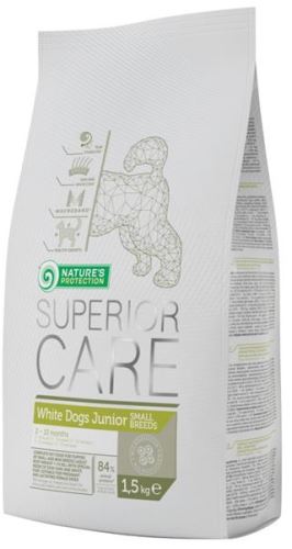 Nature's Protection Dog Dry Superior Junior White Small breed 1,5 kg